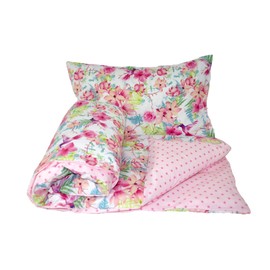 Baby's Comfort Reversible 2pcs Baby Bedding Set Duvet/Quilt Cover + Pillowcase (60x80cm for Cribs/prams/Moses Baskets, 17)