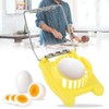 Heavy-Duty Plastic Egg Slicer with Stainless Steel Wires Multipurpose Boiled