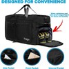 Bago Large Foldable Duffel Bags for Traveling Women & Men