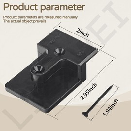 LIZEWEI Blower Wall Mount/Mounting Bracket for EGO Leaf Blower 530, 615, 650, LB5300 Wall Hanger, Plastic Wall Holder Wall Bracket for Hanging Leaf Blower - Not Fits 765 Leaf Blower