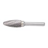Double Cut Carbide Burr Rotary File Tree Shape Multipurpose for