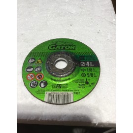 GATOR #9602 TYPE 27 MASONRY CUTTING DISC 4”x 1/8” x5/8” BRAND NEW NEVER USED