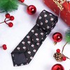 Bskifnn Christmas Tie for Men Christmas Pattern Tie for Wedding