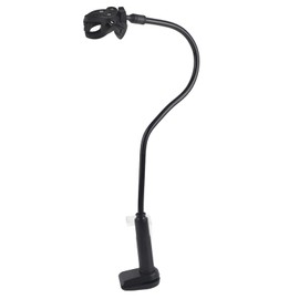 Joyzan Pet Hair Dryer Clip, Dog Pet Grooming Table Hair Dryer Stand Holder Adjustable Flexible Arm Hose Tube Holder 360 Degree Rotation with Clamp Dog Shower Accessories