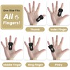 EDNYZAKRN 2Pcs Trigger Finger Splint, Finger splints for Thumb, Index,