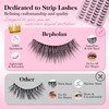 Bepholan False Eyelashes 20 Pairs Pack Natural Look 2 Styles