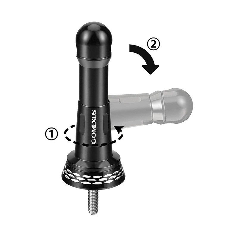 GOMEXUS (Gomexus) 1.8 inches (46.5 mm) Folding Reel Stand, Convenient