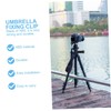 Tofficu Outdoor Tripod Umbrella Clip for Photography Fixing Clamp Accessory