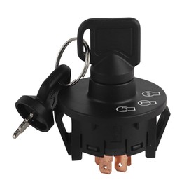 FLYPIG Ignition Starter Switch with Keys 3 Postion 117-2221 137-4100 for Exmark Lazer Z Serial Toro Z Master Time Cutter SS ZS Series Titan Zoro Turn Lawn Tractor & Mower Riding Mower 430-120 116-0229