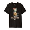 I'm the Baseball Elf Retro Matching Family Christmas Leopard Premium
