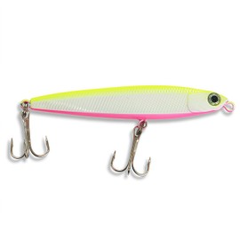 SEASKY 3 1/8 INCHES Pencil Fishing Lures, 3/8oz Slow Sinking Pencil Bait for Freshwater Saltwater, Bass, Pike, Trout (08)