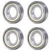 MAPLE ACE 6201-ZZ Ball Bearing 12x32x10mm 6201 ZZ Metal Shielded
