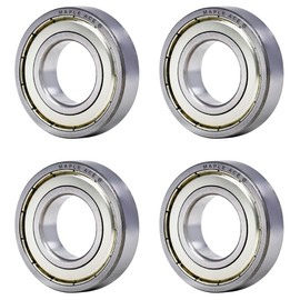 MAPLE ACE 6201-ZZ Ball Bearing 12x32x10mm 6201 ZZ Metal Shielded (PCs 4)