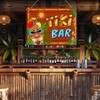 Tiki Bar Sign Hawaiian Luau Party Decoration Supplies Wooden Tiki