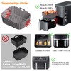 FJNATINH Pack of 2 Airfryer Accessories for Ninja Double Stack