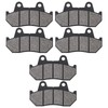 AHL Semi-metallic Front & Rear Brake Pads Set for Honda