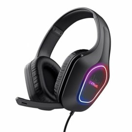 Trust Gaming GXT 416 Zirox Auriculares Gaming Ligeros con iluminación LED - Negro