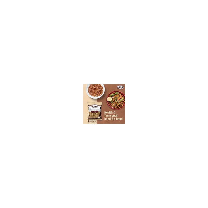 Aiva Chickpeas Kala or Brown Chana - 4 lb