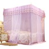 Luxury Princess Four Corner Post Bed Curtain Canopy Netting Mosquito