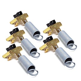 Pack of 5pcs Phillips Sliding Axles 3" Spring with Tandem Frame Clip Tender Springs (17-103)