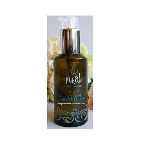 Neat Hand and Body Oil 100ml - Fragrance Free