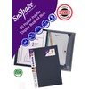 Snopake A4 Polyfile Display Book 20 Pockets – Blue [Pack