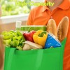 Reusable Shopping Bags, Heavy Duty Grocery Tote with Handles, 45