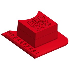 Bird Box 8 in 1 Tool - Carpentry/Door Hanging Multi Tool for Carpenters, Joiners, Builders & DIY! (Red)