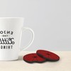 Red Spider Web Car Cup Holder Coasters 2 Pack Universal