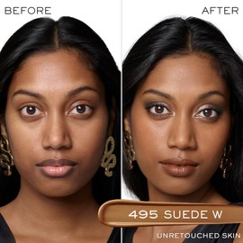 Lancôme Teint Idole Ultra Wear All Over Full Coverage Concealer - Natural Matte Finish & Lightweight Under Eye Concealer - Up to 24H Wear - 495 Suede Warm