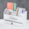 Utensilio Lemgo MDF Width 30 cm Letter Tray Organizer for