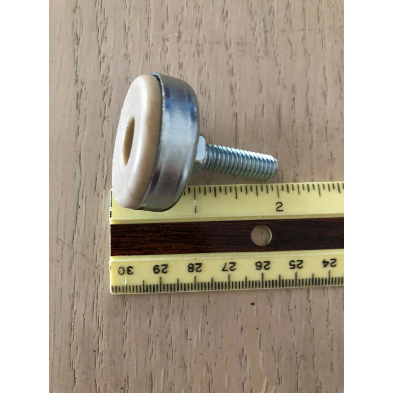 Unbranded Adjustable 5/16-18 X 1'' Nylon Glide Levelers 4-pk