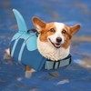 Queenmore Dog Life Jacket High Flotation, Reflective Dog Life Vest