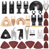HEMUNC 118PC Oscillating Tool Blades, Oscillating Multitool Saw Blades Accessories