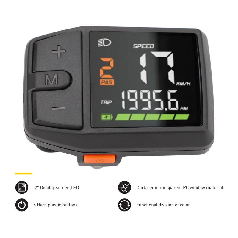 KIMISS Electric Bike Display DZ41 - 2" Waterproof OLED Panel