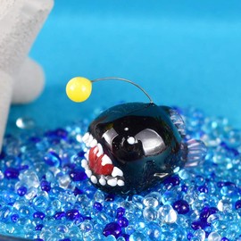 かわいい 手作り ガラス細工 アンコウ CYK1253