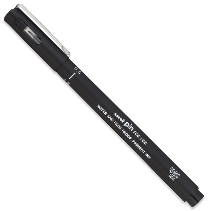 uni-ball PIN Fineliners | Black Fine Tipped Writing Pens |