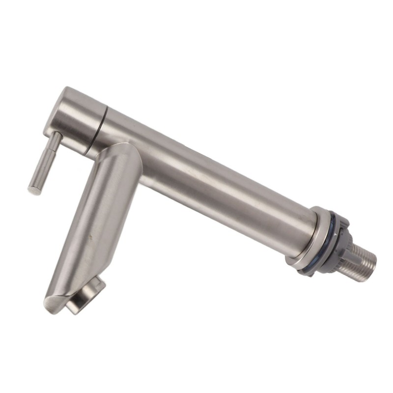 Kitchen Faucet Single Hole Stainless Steel Single Cold Sink Faucet