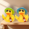 CoFuBcad 2.75" Yellow Duck Dashboard Decoration, Duck Car Ornament Cute