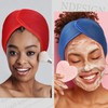 GETUOPT 6 Pieces Mesh Wide Hair Wrap Spa Mesh Facial