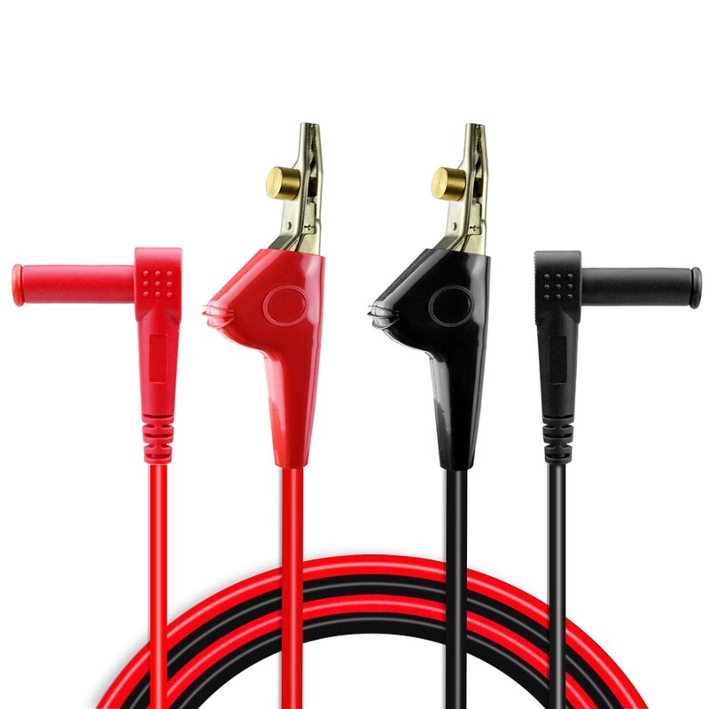 ZIBOO ZB26A 40-Inch 5-Way Test Lead Set，4mm Shrouded DMM Plug