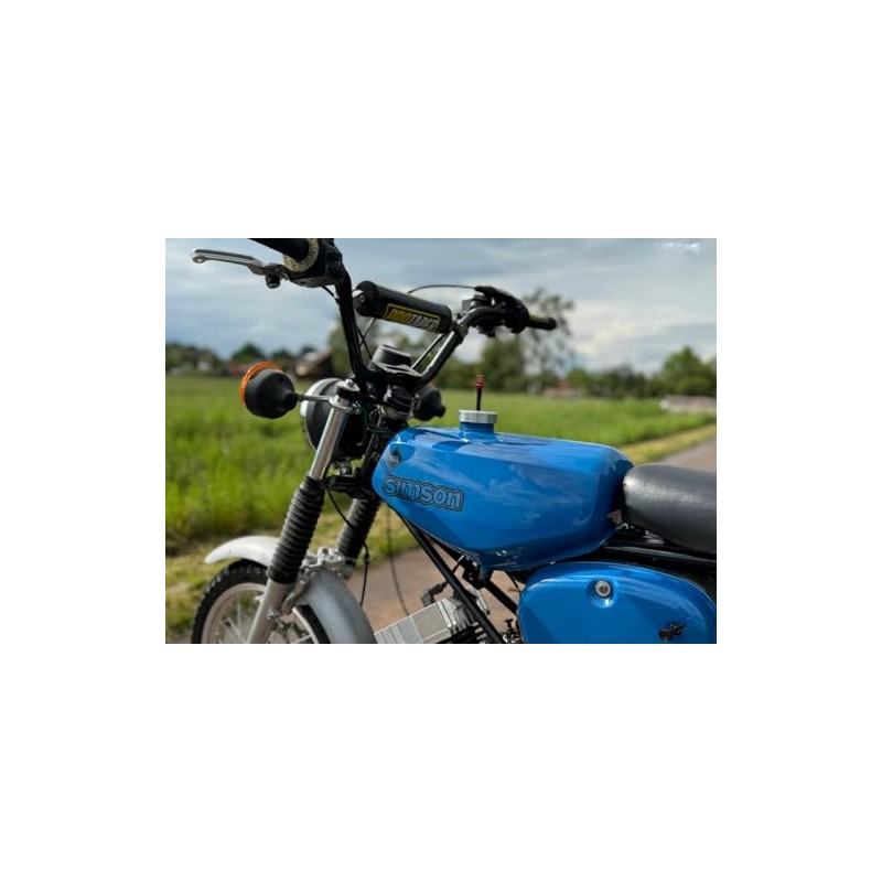 Transparent Simson Tank Sticker S50 S51 | 2-Piece | IFA