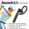 Bruggex Wireless Bluetooth 5.3 Earpiece Noise Cancelling Trucker Headset Dual