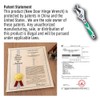 TmeyDou Door Hinge Adjustment Tool, Hinges Gap Adjusting Wrench, Heavy