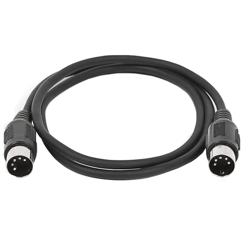 cablepelado Stereo Cable Audio DIN 5-Pin Male 2 m Black