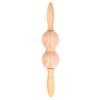 Wooden Meridian Massager Roll Stick Back Waist Neck Shoulder Spine
