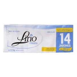 Jabón De Tocador Lirio Neutro 14 Piezas De 150 Gr Cuida Tu Piel