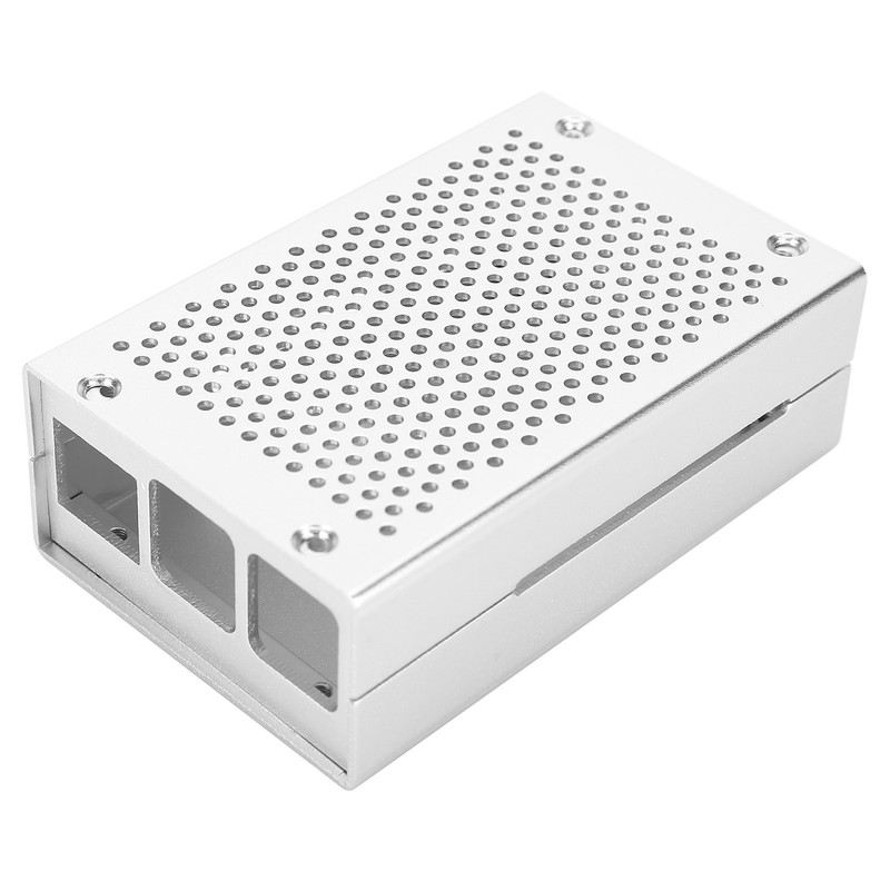 Aluminum Alloy Protective Shell Dustproof Heat Dissipation Enclosure for Raspberry