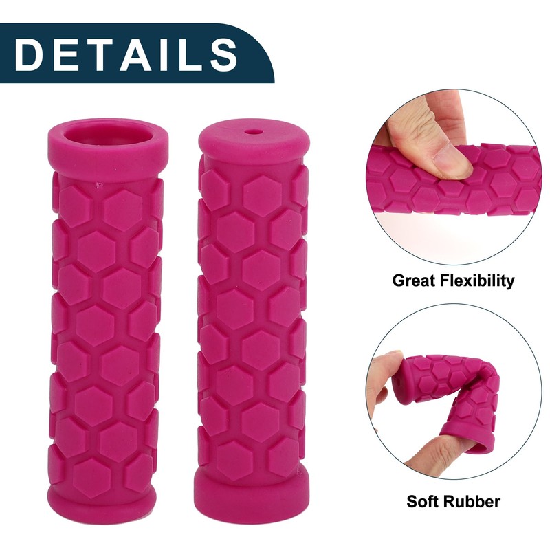 TUCKBOLD Bike Handlebar Grips Covers 102mm Long Lightweight | Bicycle