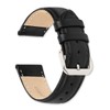 deBeer Stage Coach Leather Watch Band - 18mm - Black